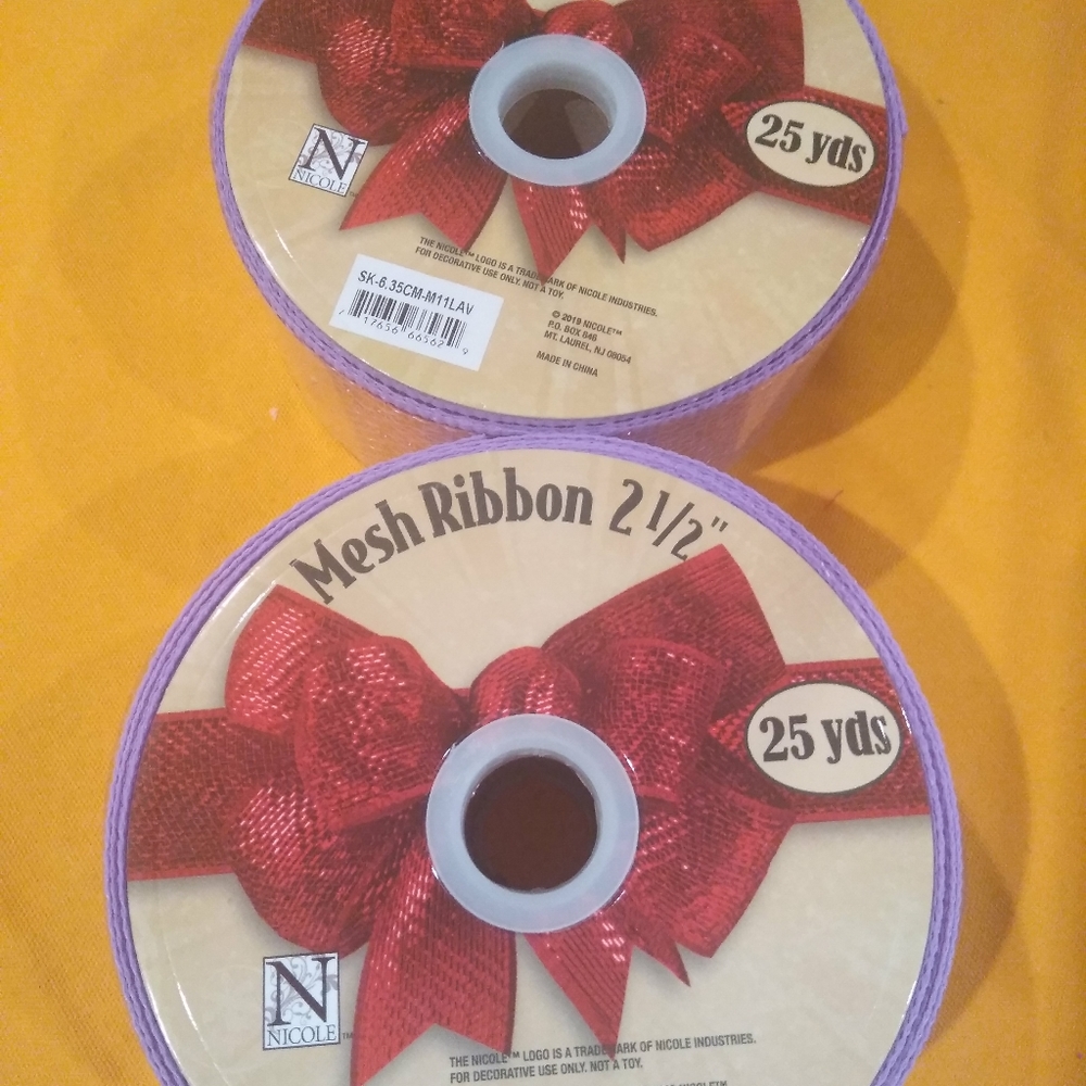 Nicole Mesh Ribbons - Picture 2 of 3